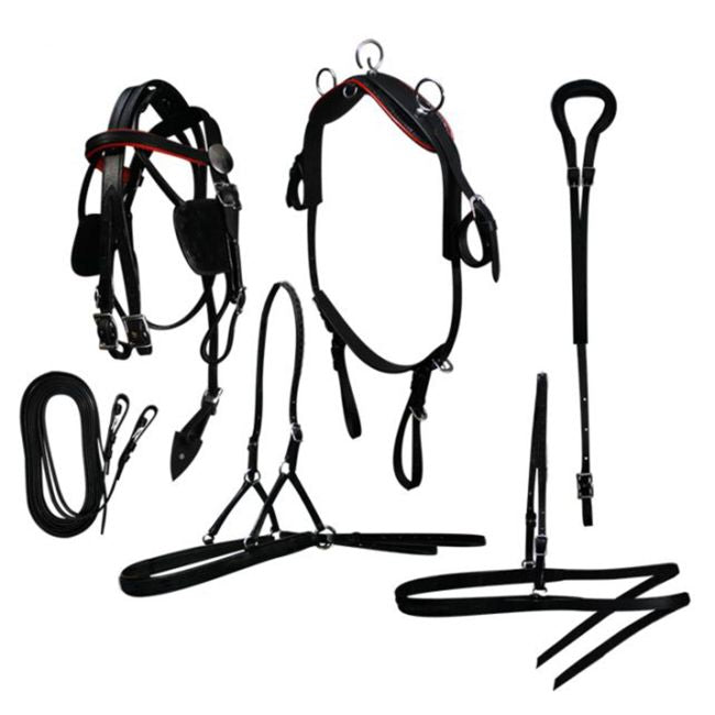 Mini Horse/Small Pony Sized Leather Driving Harness