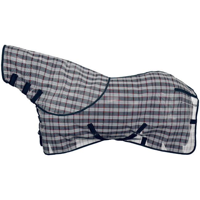 Plaid Mesh Fly Sheet w/ Detachable Neck