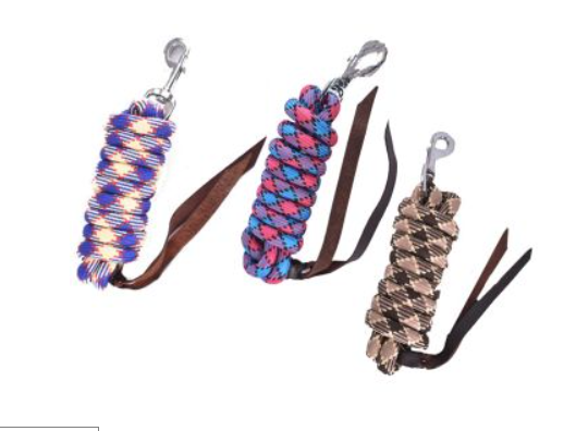 8' Braided Soft Cotton Lead Rope