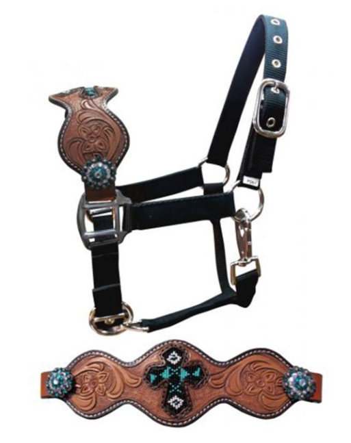 Showman Little Blessings Pony Size Bronc Halter