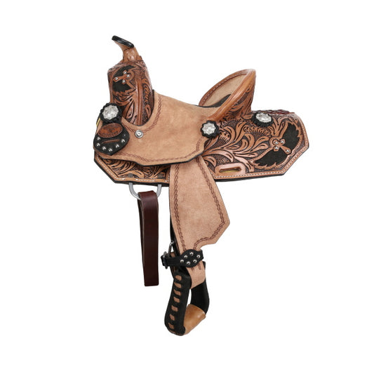 Youth's Double T Western Faith Saddle - 8 inch
