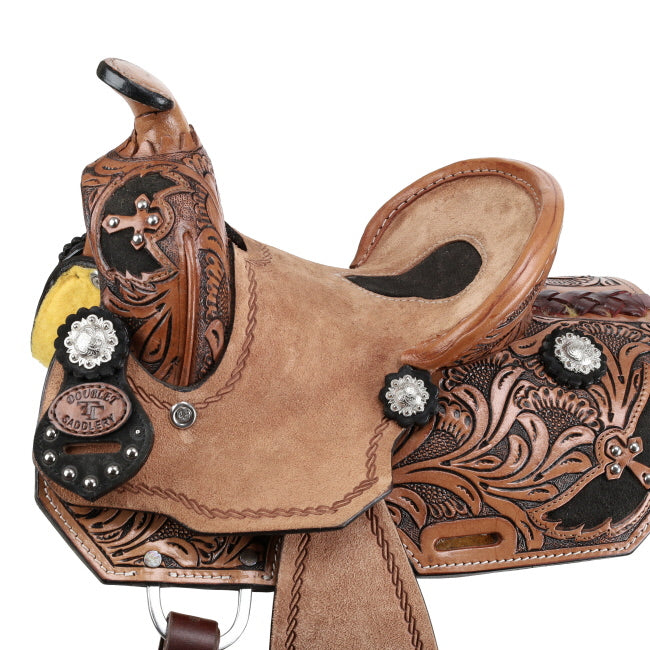 Youth's Double T Western Faith Saddle - 8 inch