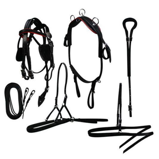 Mini Horse/Small Pony Sized Leather Driving Harness