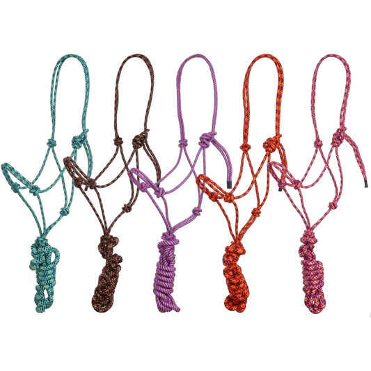 Confetti Cowboy Knot Halter w/ Lead