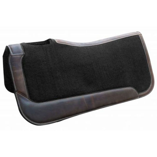 Showman 1" Black Felt Saddle Pad