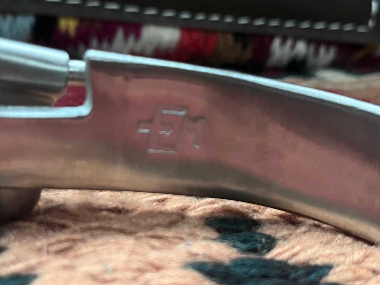 Adult's Short Shank Roping Spur w/ Arrow Accent