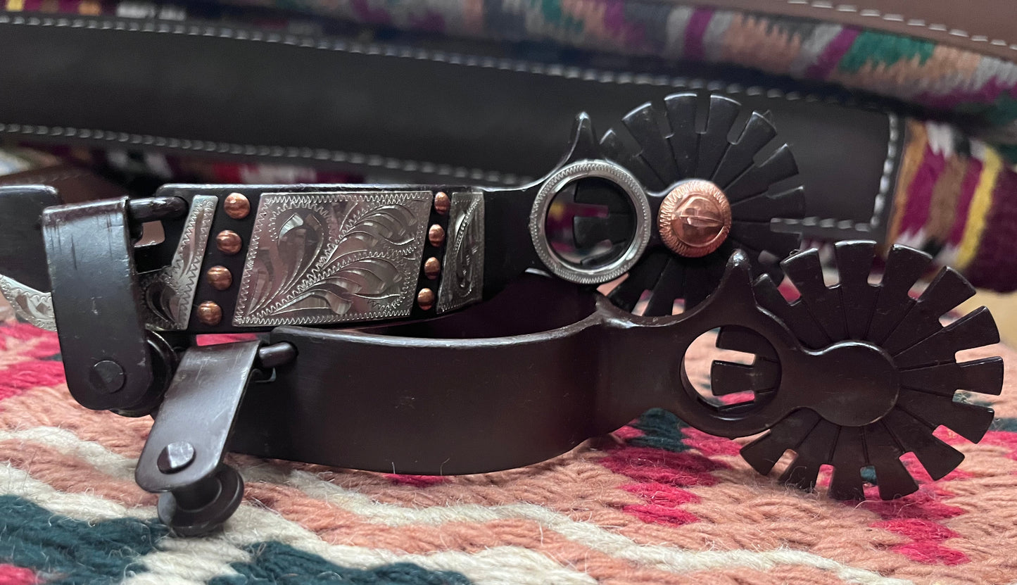 Men's Antique Copper Dot Spur
