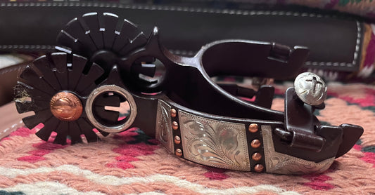Men's Antique Copper Dot Spur