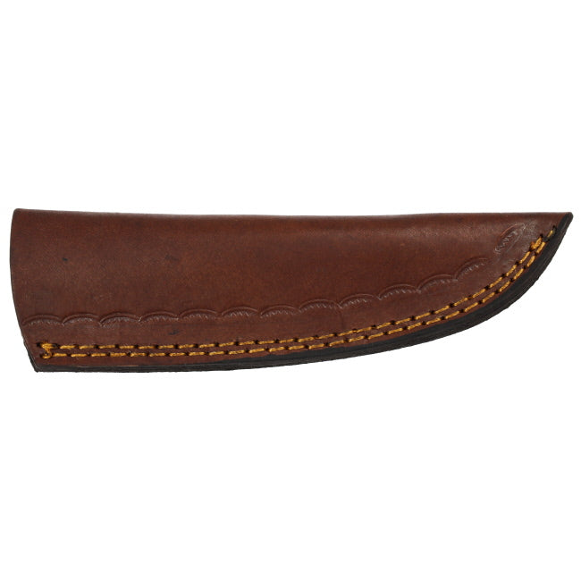 Lariat Range Point Skinning Knife w/ Camel Bone & Wood Handle