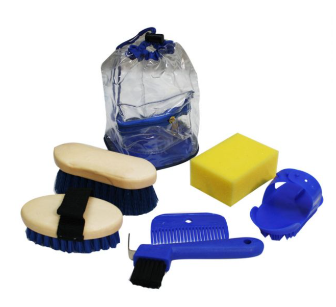 Showman Kid's Size 6 Piece Grooming Kit