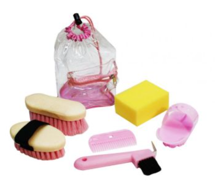 Showman Kid's Size 6 Piece Grooming Kit