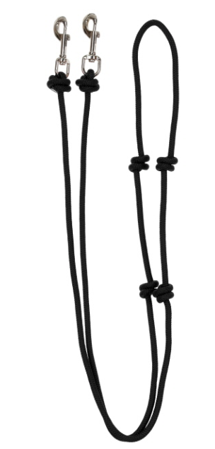 Showman Knotted Barrel Reins
