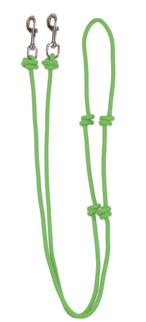 Showman Knotted Barrel Reins