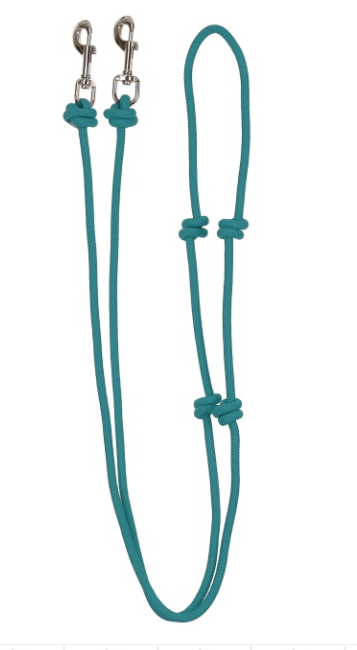 Showman Knotted Barrel Reins