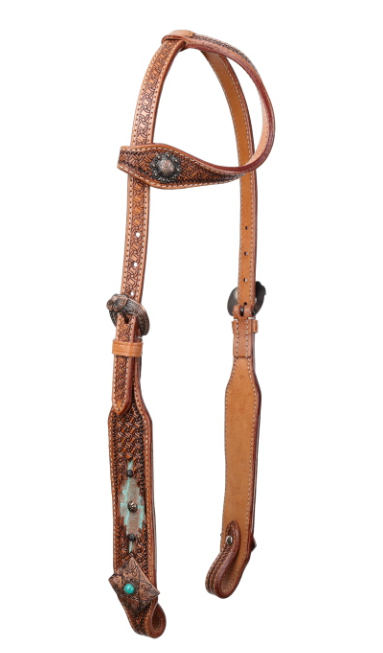 Showman Outlaw Oasis One Ear Headstall and Breastcollar Set