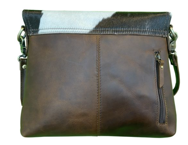 Klassy Cowgirl Genuine Hair on Cowhide Conceal Carry Crossbody Bag