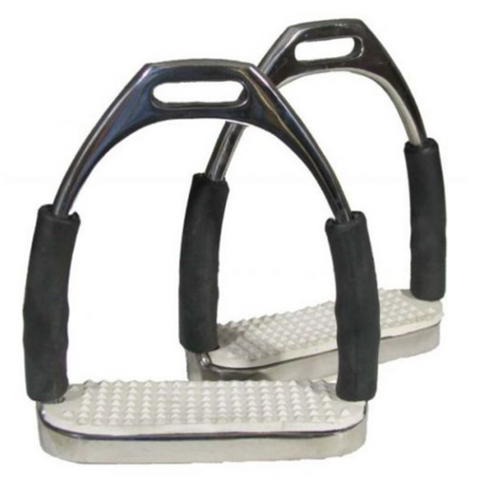 Showman 4 1/4" Stainless Steel Flex English Irons