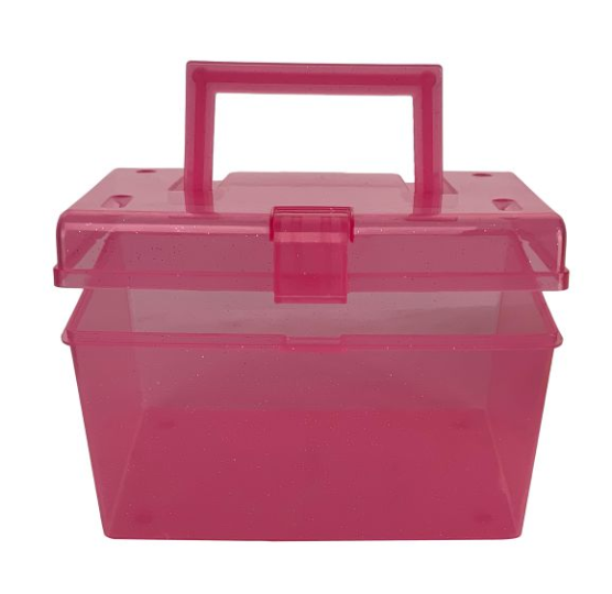Showman Kid's Size Pink Glitter Grooming Kit